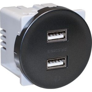 COMETE Prise double USB VULCAIN 