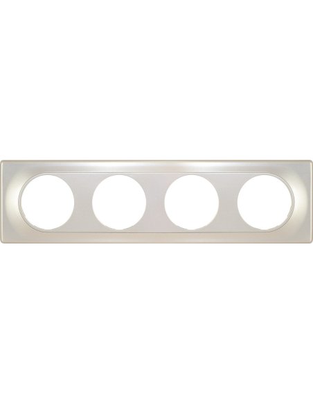 COMETE Plaque 4 postes TITANE