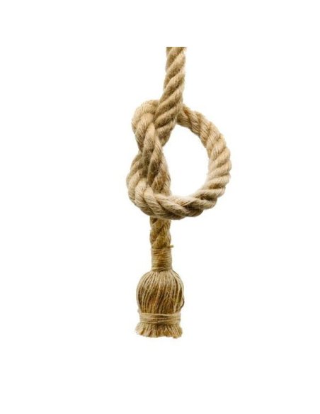 Suspension Douille E27 Corde
