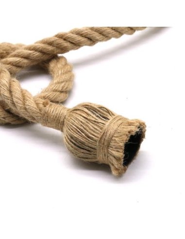 Suspension Douille E27 Corde