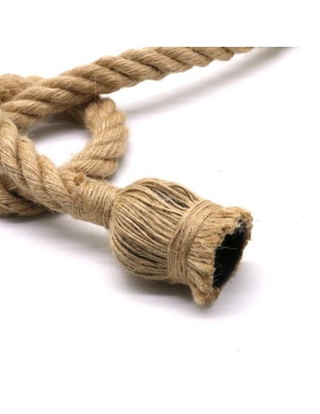 Suspension Douille E27 Corde