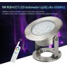 Spot LED Bassin 9W RGB+CCT AC12V/DC12-24V Lora