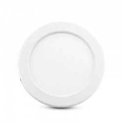 Plafonnier LED BLANC Ø 125 ROND 6 Watt CCT