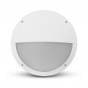 Plafonnier LED Hublot 18 Watt Ø300mm 4000°K IP65 Asymétrique Blanc