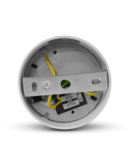 Support de Spot GU10 Saillie - Cylindre Blanc/Doré