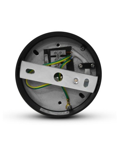 Support de Spot GU10 Saillie - Cylindre Noir/Doré