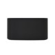 Applique murale LED G9 x 1 Noir / Doré Ovale IP20