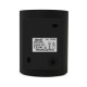 Applique murale LED G9 x 1 Noir / Doré Cylindrique IP20