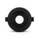 SUPPORT DE SPOT Rond Basse Luminance Orientable Noir Ø110mm