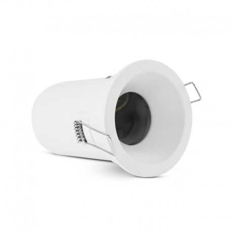 SUPPORT DE SPOT BBC BLANC Basse Luminance + Douille Automatique