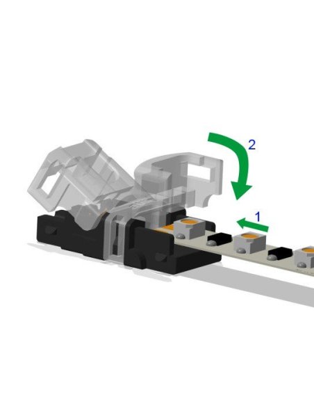 Connecteur CLIPO Bande-Bande 5mm 2 Pins IP20