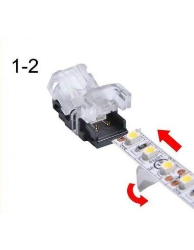 Connecteur CLIPO Bande-Bande 8mm HD 2 Pins IP20