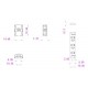 Connecteur CLIPO Bande-Bande 10mm 2 Pins IP65