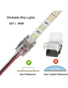 Connecteur CLIPO Bande-Bande 10mm 3 Pins IP20 2