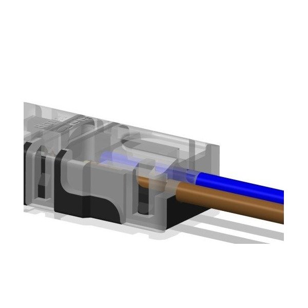 Connecteur CLIPO Câble-Bande 8mm 2 Pins IP20