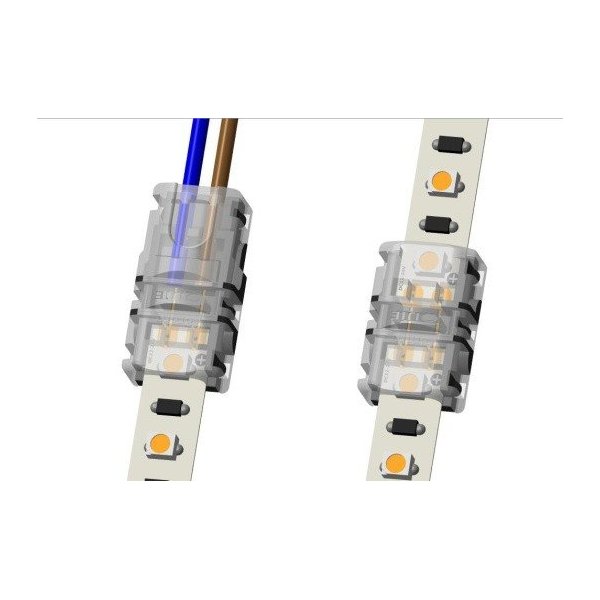 Connecteur CLIPO Câble-Bande 8mm 2 Pins IP20