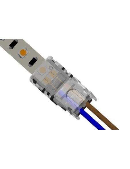 Connecteur CLIPO Câble-Bande 12mm HD 2 Pins IP20