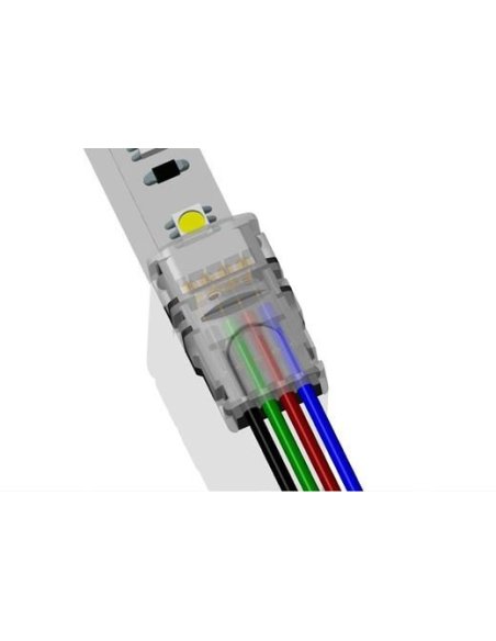Connecteur CLIPO Câble-Bande 10mm 4 Pins IP20