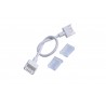 Connecteur CLIPO Câble Liaison 200mm Bande-Bande 10/12mm 2 Pins IP68