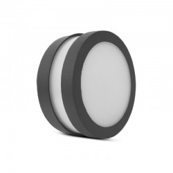 Applique murale GX53 Gris Anthracite IP44
