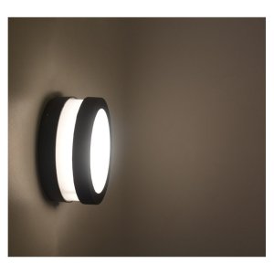 Applique murale GX53 Gris Anthracite IP44