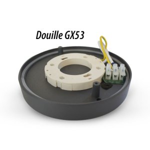 Applique murale GX53 Gris Anthracite IP44