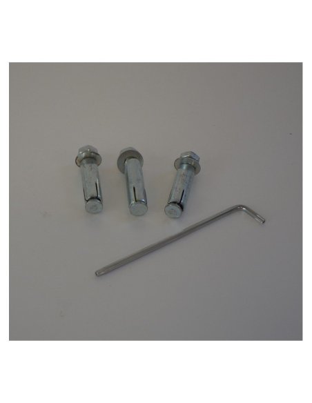 Potelet E27 Gris Anthracite Rond IP44