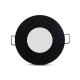 SUPPORT DE SPOT BBC ROND ETANCHE NOIR Ø82MM IP65