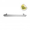 Linéaire LED Gris Encastrable Prismatique 600mm 24W 4000°K - Garantie 5 Ans