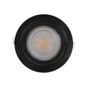 LED 18 WATT SPOT PLAFOND Orientable Noir 4000°K BOITE