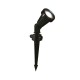Projecteur piquet massif GU10 Noir IP54
