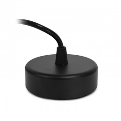 Patère pour suspension Spot Saillie Noire