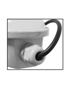 Boitier étanche LED INTEGREES + Détecteur 31-64W IP65 1500mm 4000°K 2