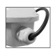 Boitier étanche LED INTEGREES + Détecteur & préavis d'extinction 20-36W IP65 1200mm 4000°K