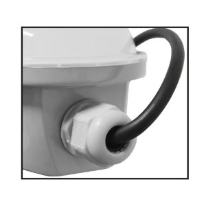 Boitier étanche LED INTEGREES + Détecteur & préavis d'extinction 20-36W IP65 1200mm 4000°K