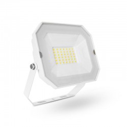 Projecteur LED Blanc - Plat - 30 WATT 4000°K IP65 sans câble