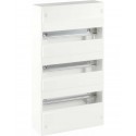 Coffret nu 39 modules blanc 3 rangées