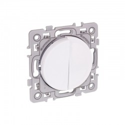 SQUARE permutateur 10A blanc