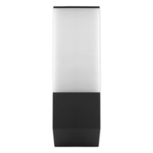 Applique Murale 9W Rectangulaire - Noir - 4000°K - IP54