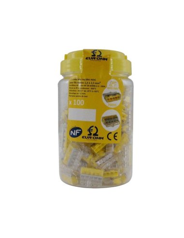 Connecteur Automatique Transp. 5 conducteurs (Boite de 100)