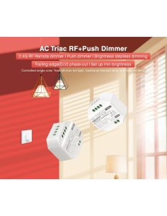 Dimmer Coupure de Phase RF+Push 2