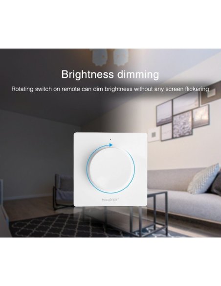 Commande Murale Dimmer RF Switch Rotatif