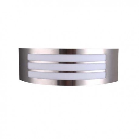 Applique murale E27 Grille Horizontale Inox304 IP44