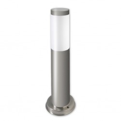 Potelet Cylindrique E27 Inox IP54 45cm