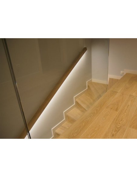 PROFILE LED FIN16 2000MM ALU BRUT*