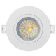 LED DIM 5W COB SPOT Orientable BBC Plafond CCT Ø75mm IP65