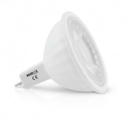 Ampoule LED DIM 5W GU5.3 - Rouge 75° BLI