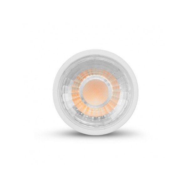 Ampoule LED DIM 5W GU5.3 - Rouge 75° BLI