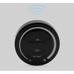 Commande Murale Noire Dimmer (à pile)