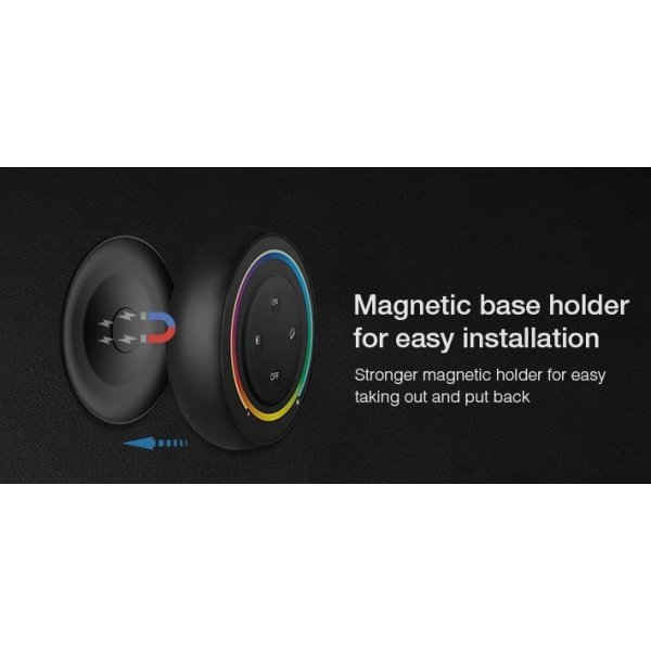 Commande Murale RF RGB+CCT Magnétique Blanche